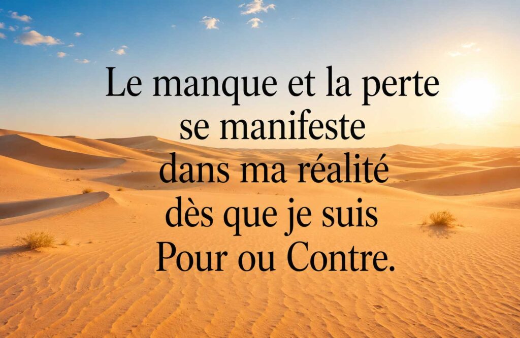 Cette vision erronée…opposées