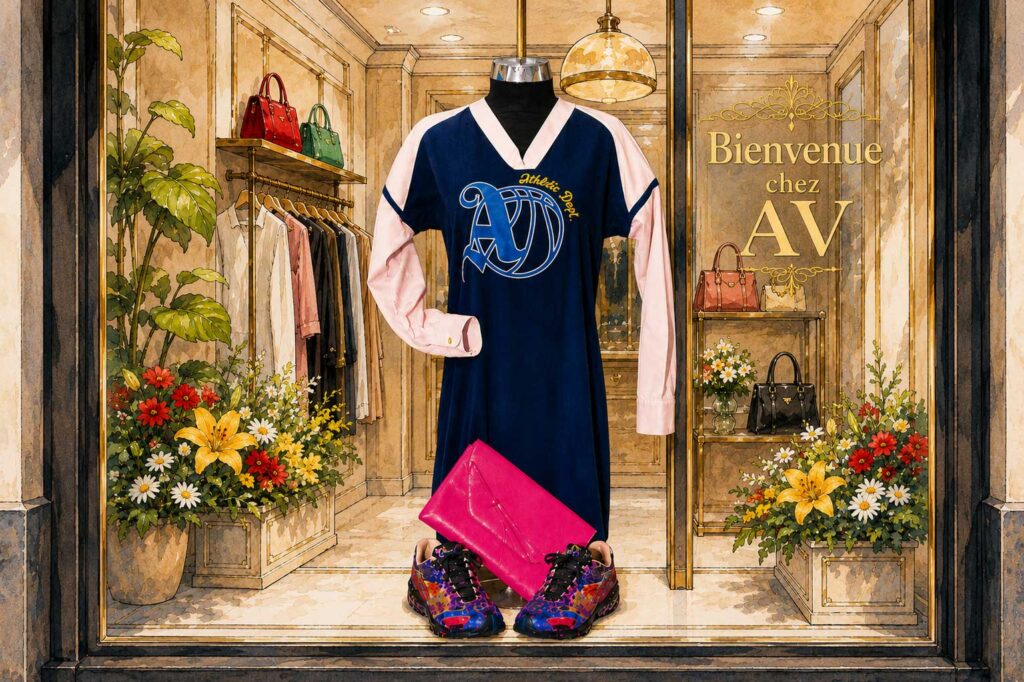 La Tenue Verticale - vitrine